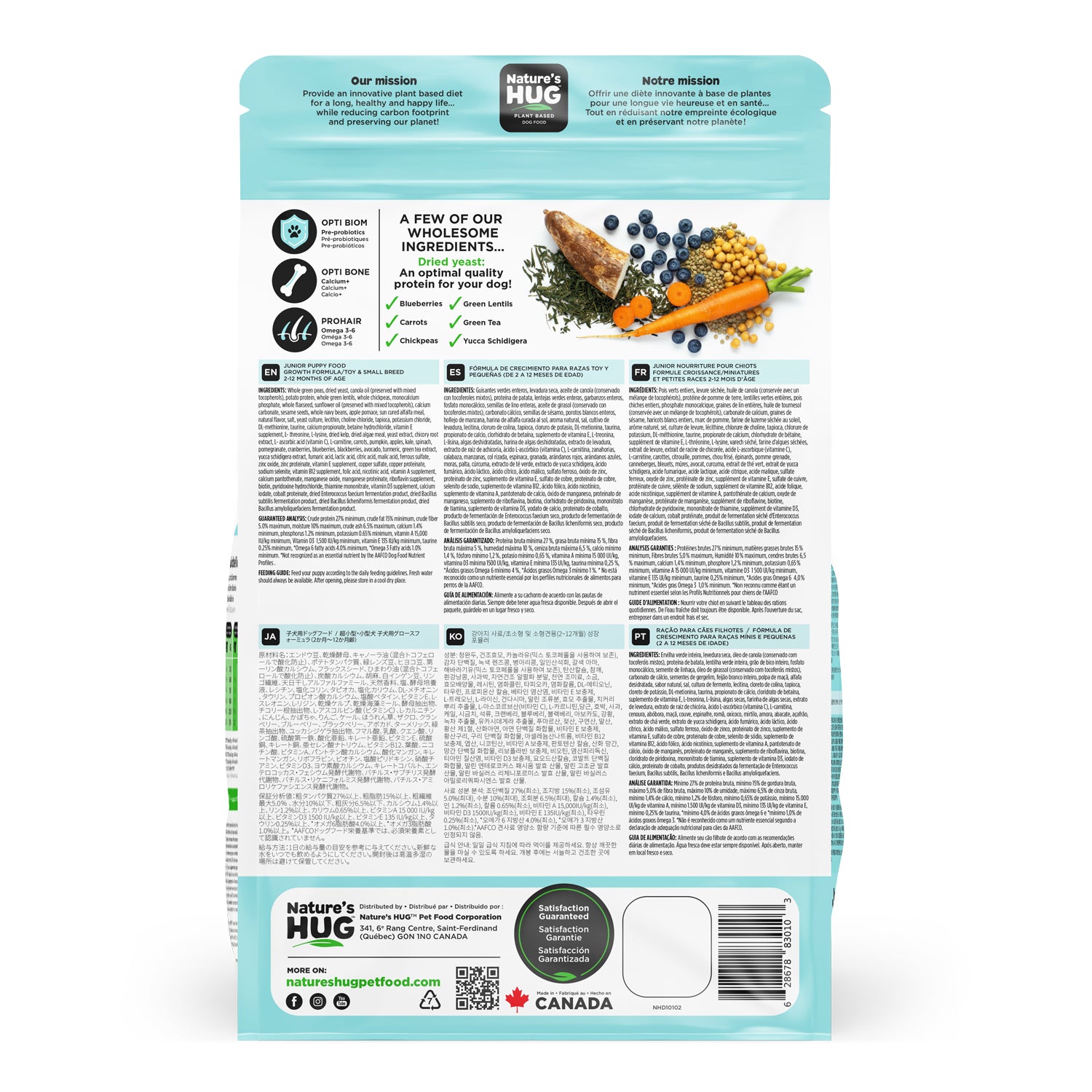 Junior Dog Food for Toy & Small Breeds (First Year)